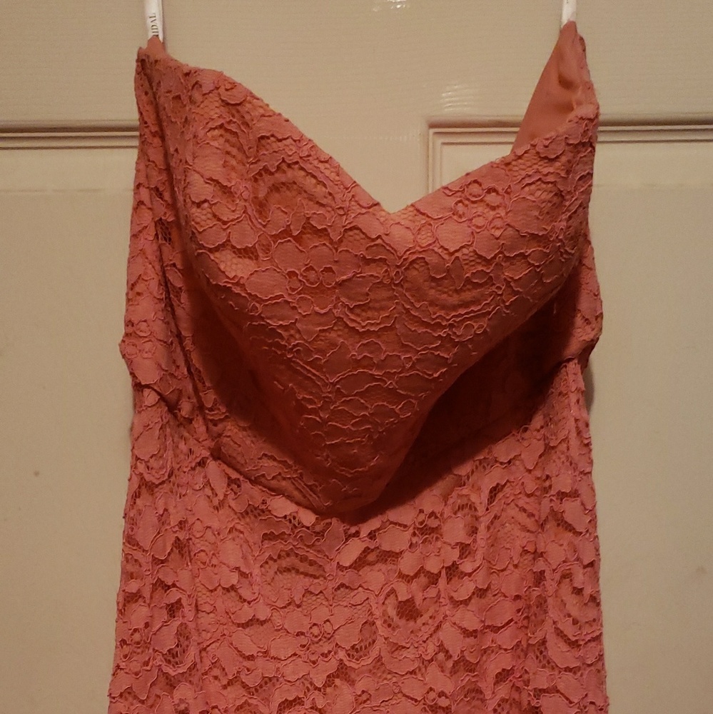 David's Bridal Dress Color  Parfait size 10